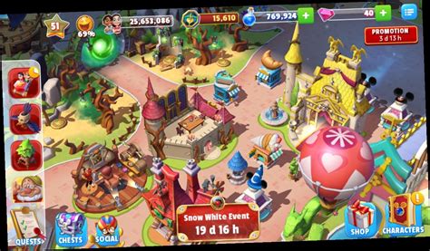 Disney Magic Kingdoms MOD APK Hack Cheats Unlimited Gems