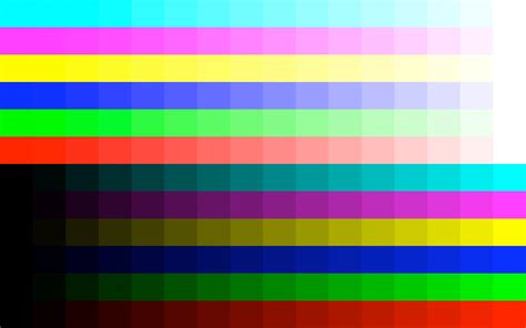 display color test