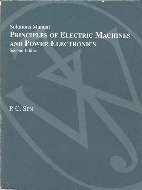 Disqus Basic Electric Machines Solutions Sanjit