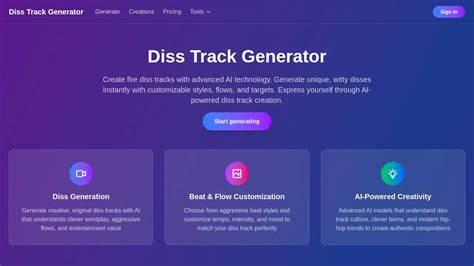 Diss Track Generator
