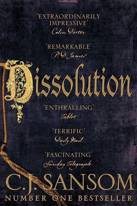 Read Online Dissolution Book Cj Sansom 