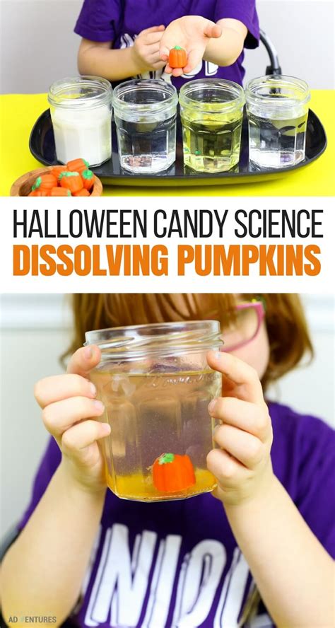 Dissolving Pumpkins A Halloween Science Experiment Science Activities With Pumpkins - Science Activities With Pumpkins