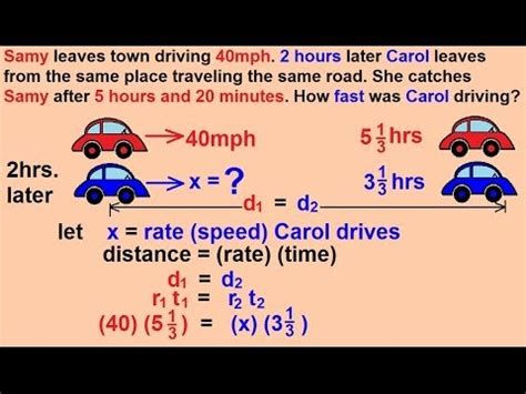 Read Distance Word Problems With Solutions 