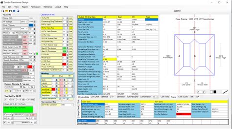 Distribution Transformer Design Software