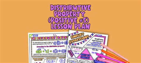 Distributive Property Positive Numbers Lesson Plan Congruent Math 6th Grade Math Distributive Property - 6th Grade Math Distributive Property