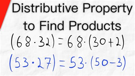 Distributive Property Vedantu Division Using Distributive Property - Division Using Distributive Property