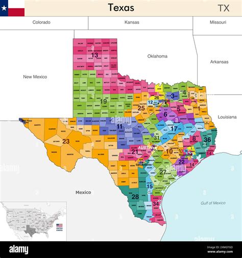 district map texas