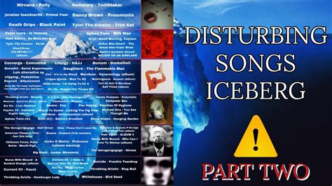 Disturbing albums iceberg