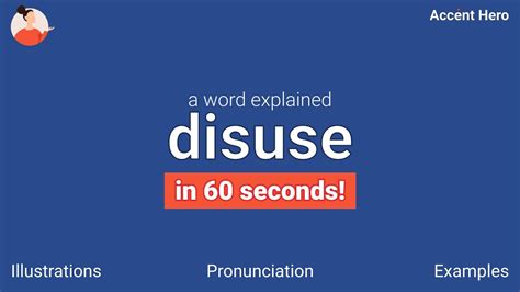 Disuse Meaning