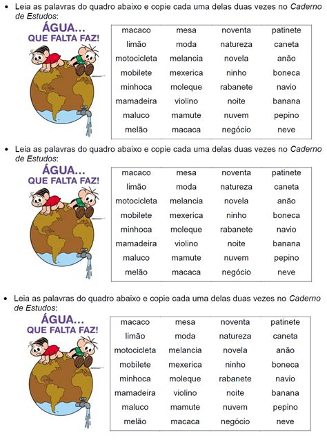 Ditados De Palavras