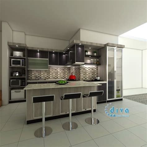 Diva Interior Alumunium Kitchen Set Diva Metal Kitchenset Diva Metal Official Kitchen Set Interior Aluminium - Diva Metal Official Kitchen Set Interior Aluminium