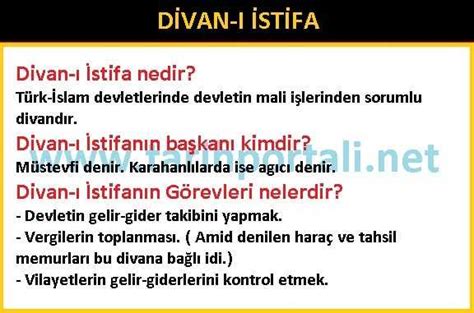 Divan ı Istifa