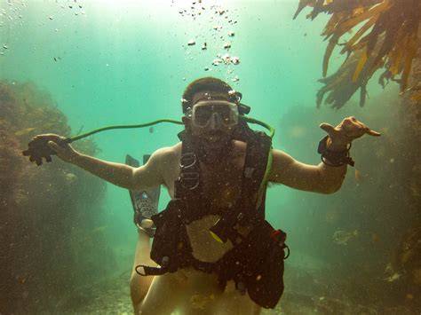dive nude