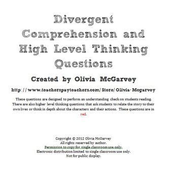 Full Download Divergent Chapter Questions 