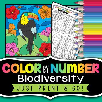 Diversity Color By Number Biodiversity Answer Key - Color By Number Biodiversity Answer Key