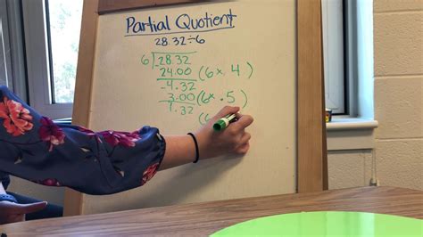 Dividing Decimals Using Partial Quotient Youtube Partial Quotient Division With Decimals - Partial Quotient Division With Decimals