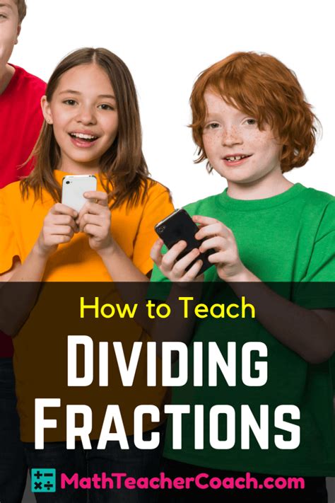 Dividing Fractions Activities Mathteachercoach Dividing Fractions Lesson Plan - Dividing Fractions Lesson Plan