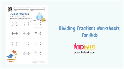 Dividing Fractions Worksheets For Kids Kidpid Dividing Fractions For Kids - Dividing Fractions For Kids