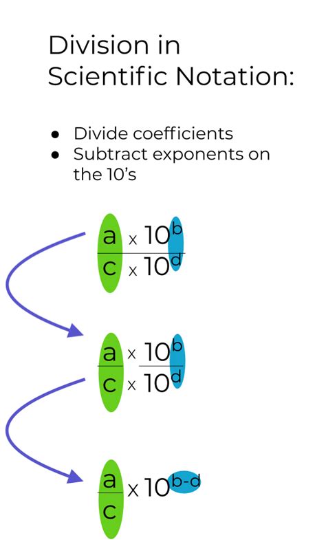 Dividing Scientific Notation