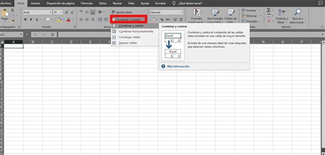 dividir celda excel sin afectar resto