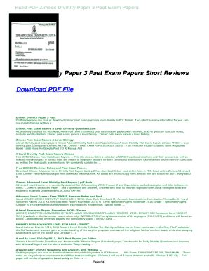 divinity paper 3 questions and answers