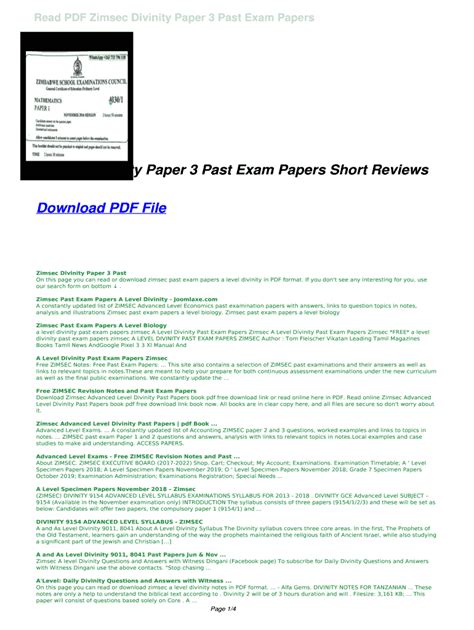 Full Download Divinity Xtremepapers Sample Answers 