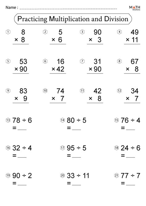 Division And Multiplication Worksheet Live Worksheets Math Worksheets Multiplication And Division - Math Worksheets Multiplication And Division