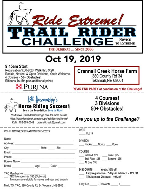 Division Challenges   New Trail Rider Challenge Divisions For 2019 Trail - Division Challenges