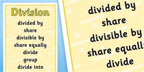 Division Definition Meaning Synonyms Vocabulary Com Division Terminology - Division Terminology
