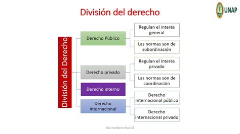 Division Del Derecho