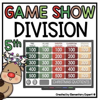 Division Jeopardy 5th Grade