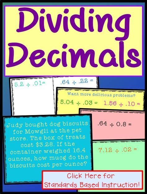 Division Of Decimals Ppt Division With Decimal Points - Division With Decimal Points