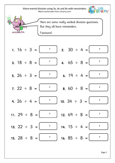 Division With Remainders Mental Math Math Mammoth Teaching Division With Remainders - Teaching Division With Remainders