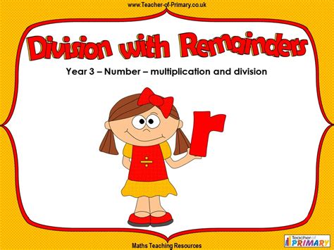 Division With Remainders Teaching Resources Teaching Division With Remainders - Teaching Division With Remainders