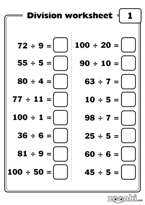 Division Worksheets Division Resources For Primary School Division For Kids Explained - Division For Kids Explained