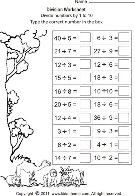 Division Worksheets For Grade 2 Download Free Worksheet 2nd Grade Math Division Worksheet - 2nd Grade Math Division Worksheet