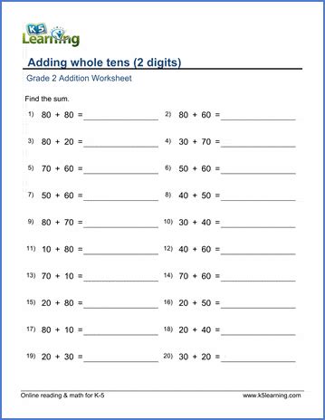 Division Worksheets K5 Learning 2nd Grade Math Division Worksheet - 2nd Grade Math Division Worksheet