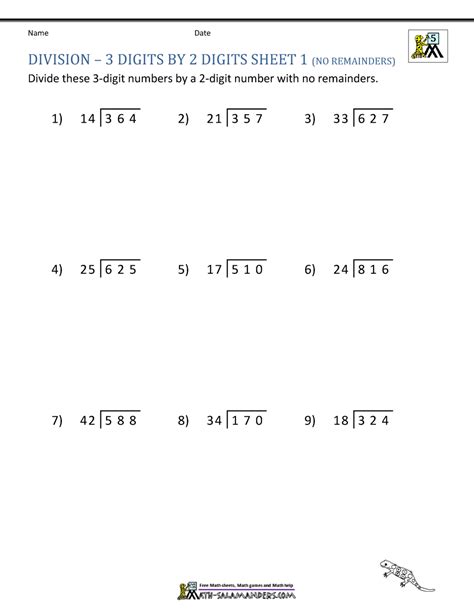 Division Worksheets Long Division Worksheets Math Aids Com Long Division Without Remainders Worksheet - Long Division Without Remainders Worksheet