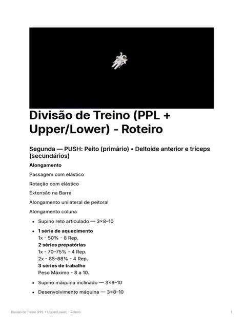 Divisão De Treino