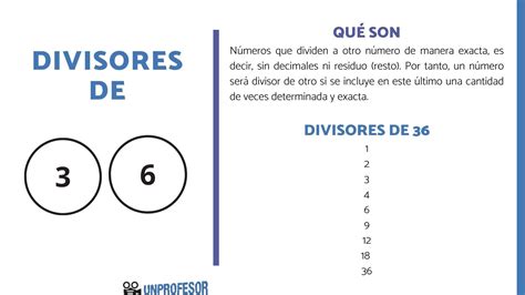 Divisores D 36
