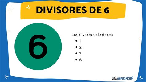 Divisores De 6