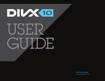 Read Divx Srt User Guide 