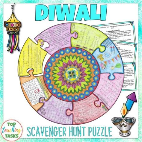 Diwali Worksheets Reading Activities Grades 6 8 Teachervision Worksheet Hinduism 6th Grade - Worksheet Hinduism 6th Grade