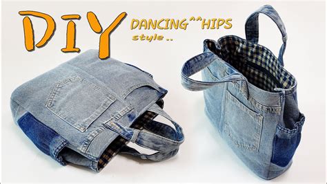 diy/청바지 리폼/리폼/가방만들기/denim tote bag tutorial/tote bag.