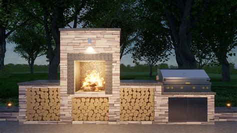 Diy Bbq Fireplace