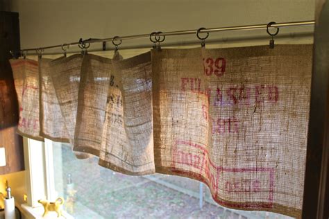 Diy Burlap Curtains
