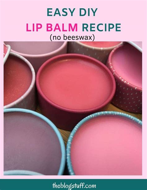 diy lip balm with vaseline and coconut oil