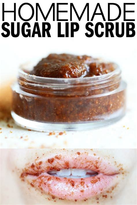 diy lip scrub with olive oil homemade