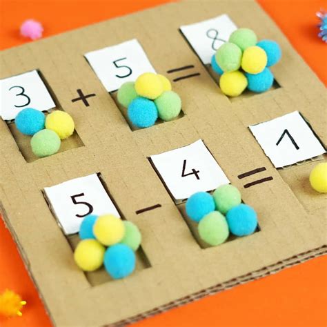 Diy Math Materials For Kindergarten Learning Teen Numbers Preschool Math Materials - Preschool Math Materials