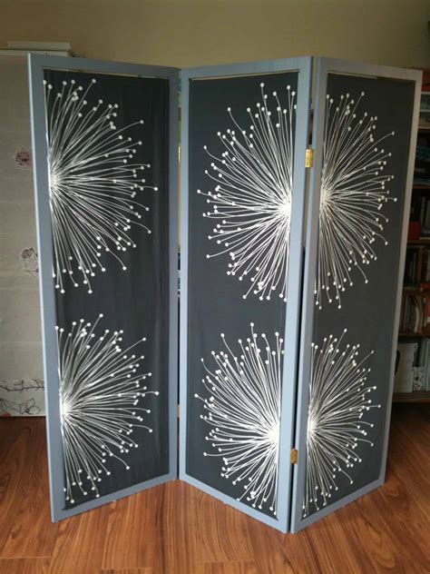 Diy Room Divider Made With Three Doors